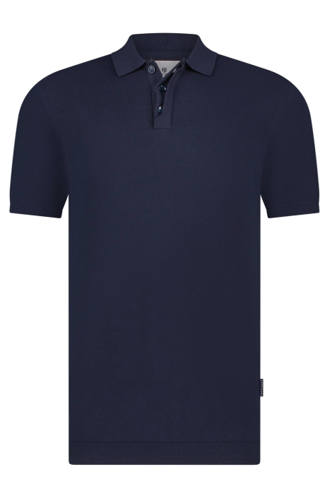 State of Art blauwe heren polo