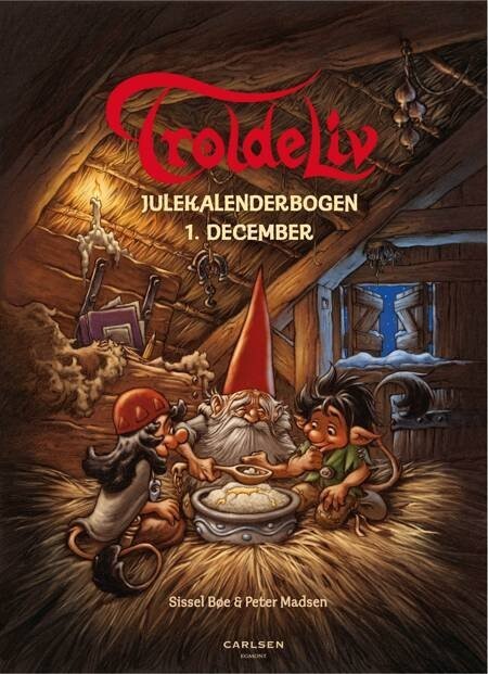 Troldeliv - Julekalenderbogen - Peter Madsen - Bog