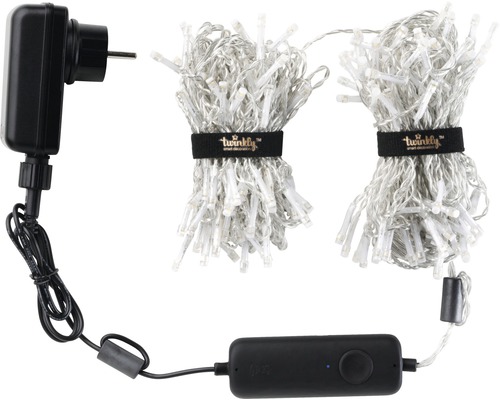 Twinkly LED lichtsnoer, 190 LED's, warm wit en veelkleurig licht, incl. Wi-Fi en app-bediening