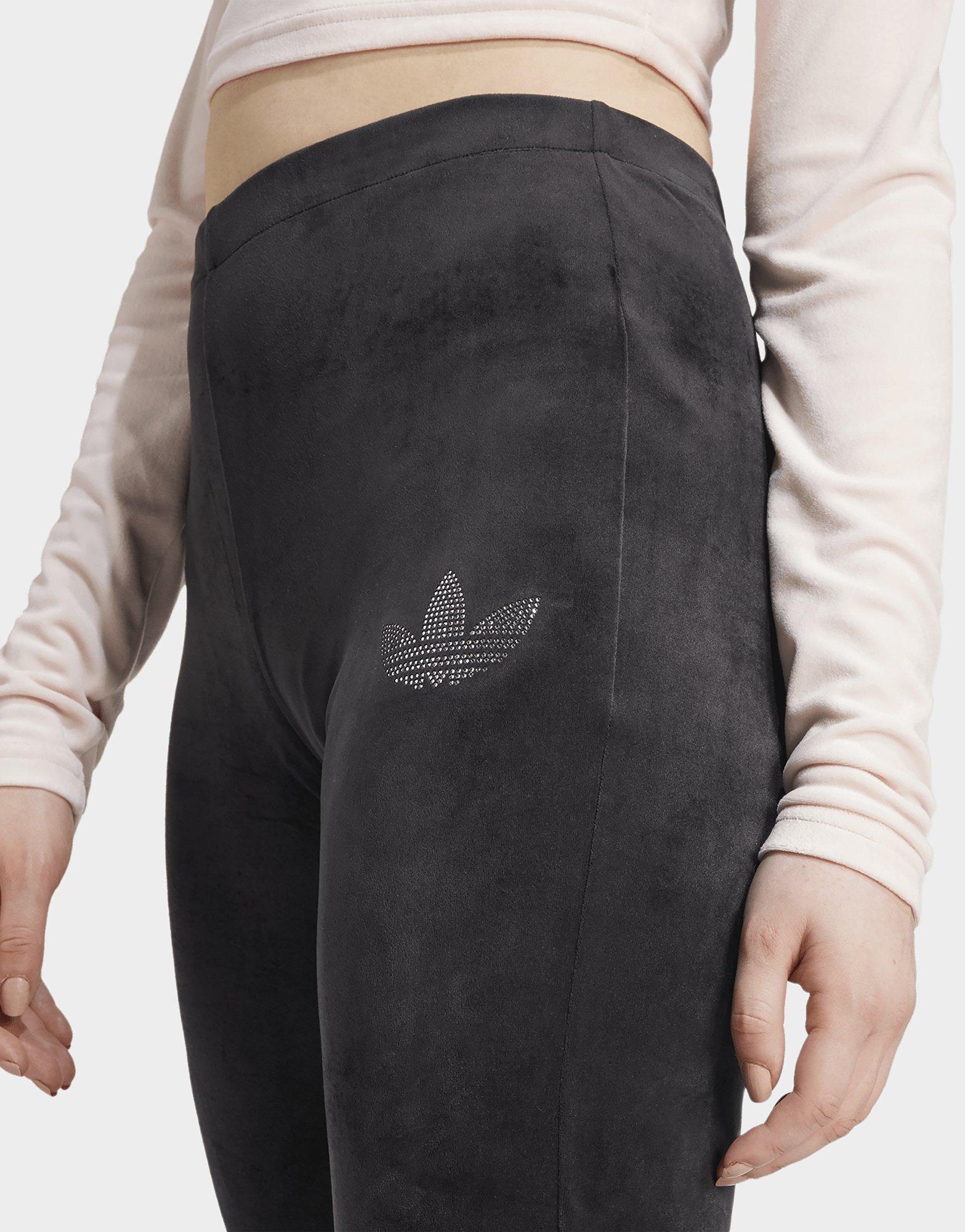 adidas Originals Pantalon velours Trèfle strass