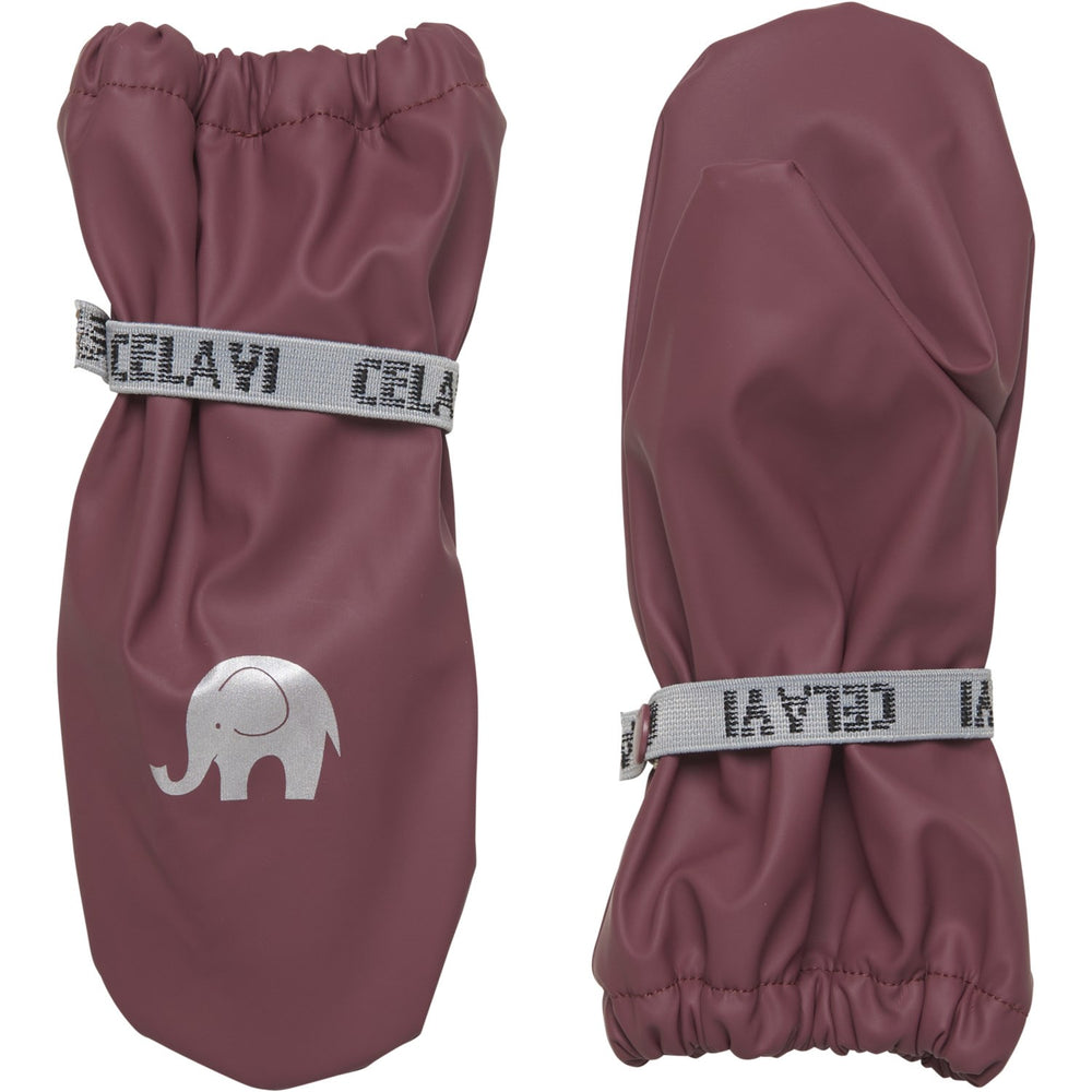 Køb CeLaVi Rose Brown Vatteret Pu Vanter