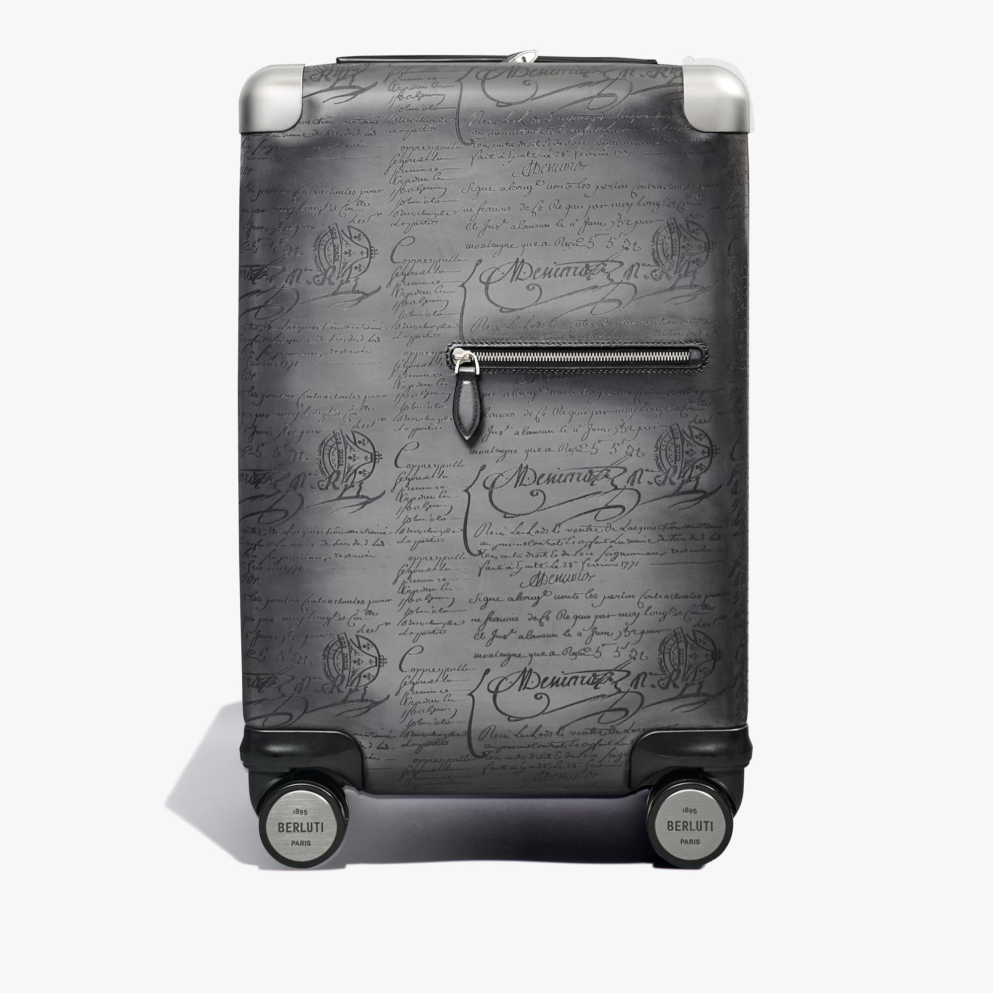 Bagage Roulant Formula 1005 En Cuir Scritto