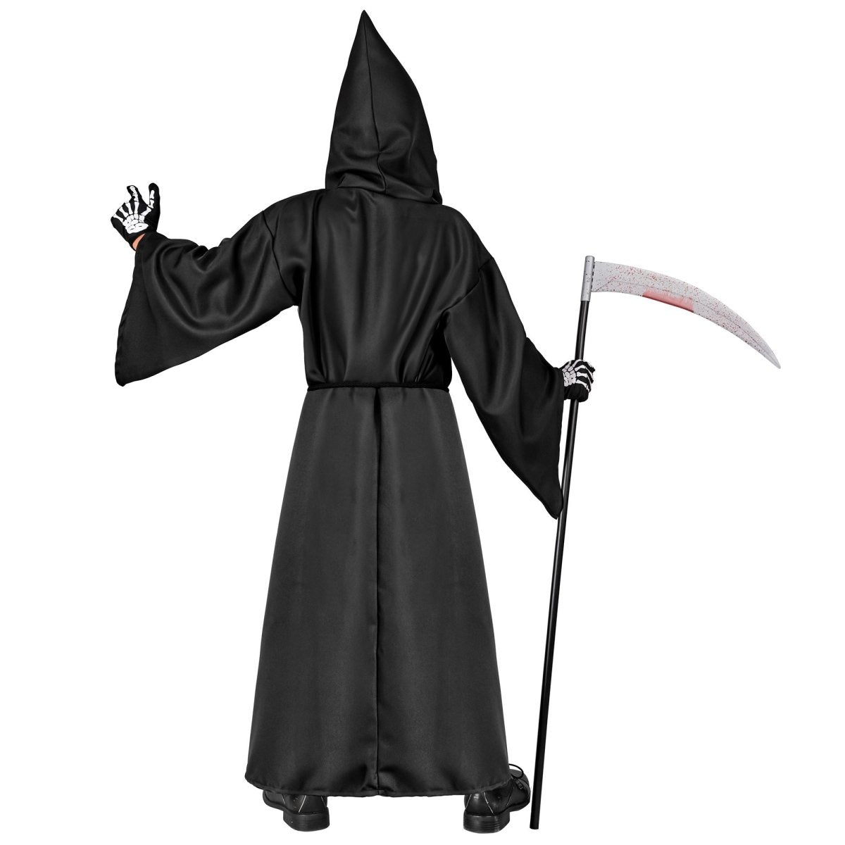 Halloween Kostuum Zwart Kind Magere Hein