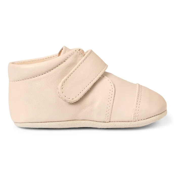 Petit Nord Chaussons Scratchs | Ecru