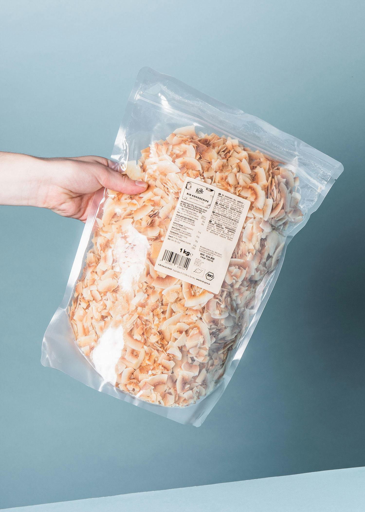 Geröstete Bio Kokoschips 1 kg