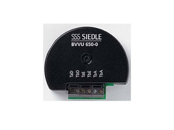 Siedle BVVU 650-0, Sort, Siedle, 0 - 40 °C