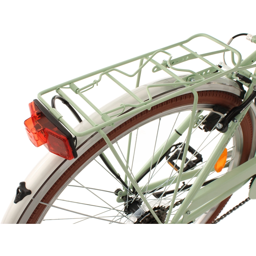 KS Cycling Cityfahrrad 6 Gänge Damenfahrrad Eden 28 Zoll Grün
