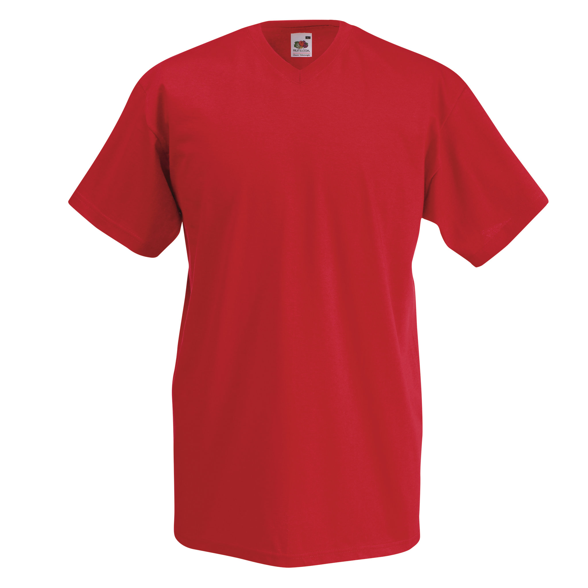 Fruit of the Loom 61-066-0 - T-shirt Col V Confort et Élégance en Coton