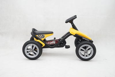 Alex's Garage Tråbil Gokart, Gul