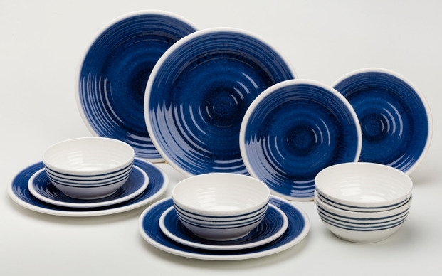 Flamefield Azure Geschirr-Set 12-tlg. für 4 Personen