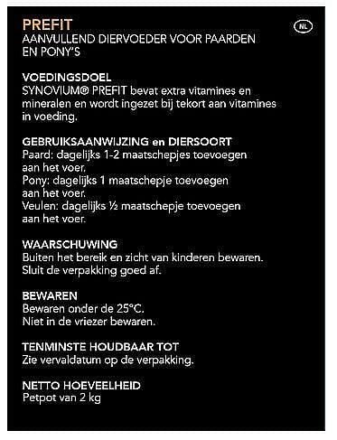 Synovium Prefit 2 kg