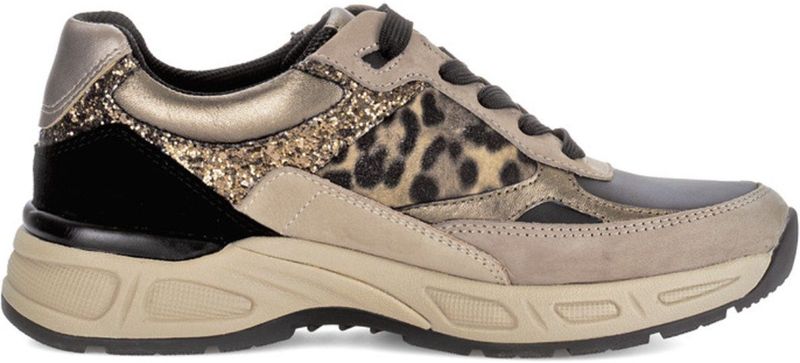 Gabor - Comfort Optifit - Lage Sneakers - Panter - Dames