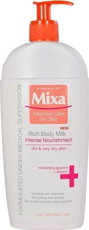 MIXA - Intense Nourishment - Bodylotion - 400 ml - Voor Zeer Droge Huid