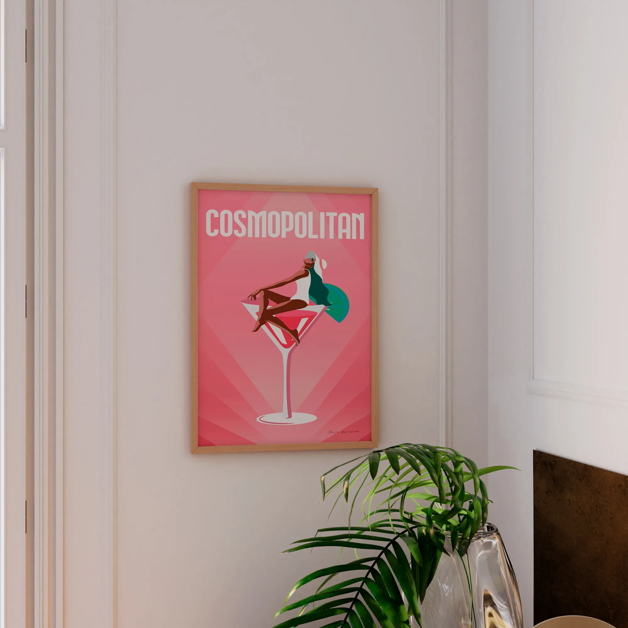Poster&Frame Plakat - Cosmopolitan