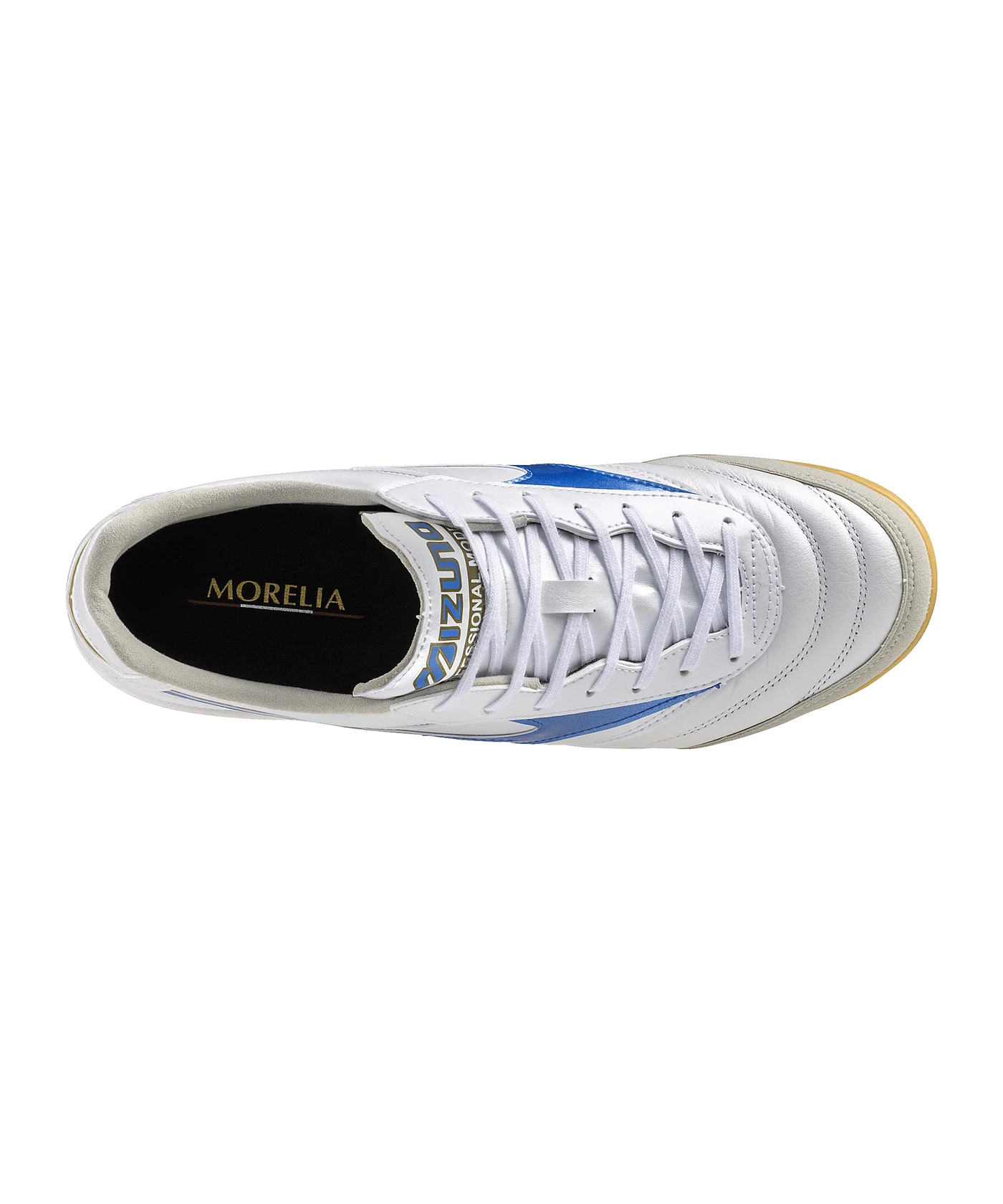 Mizuno Morelia Sala Elite IN Mugen Weiss Blau F25