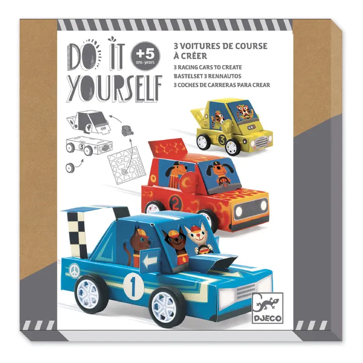 Djeco DIY -  Voitures de course
