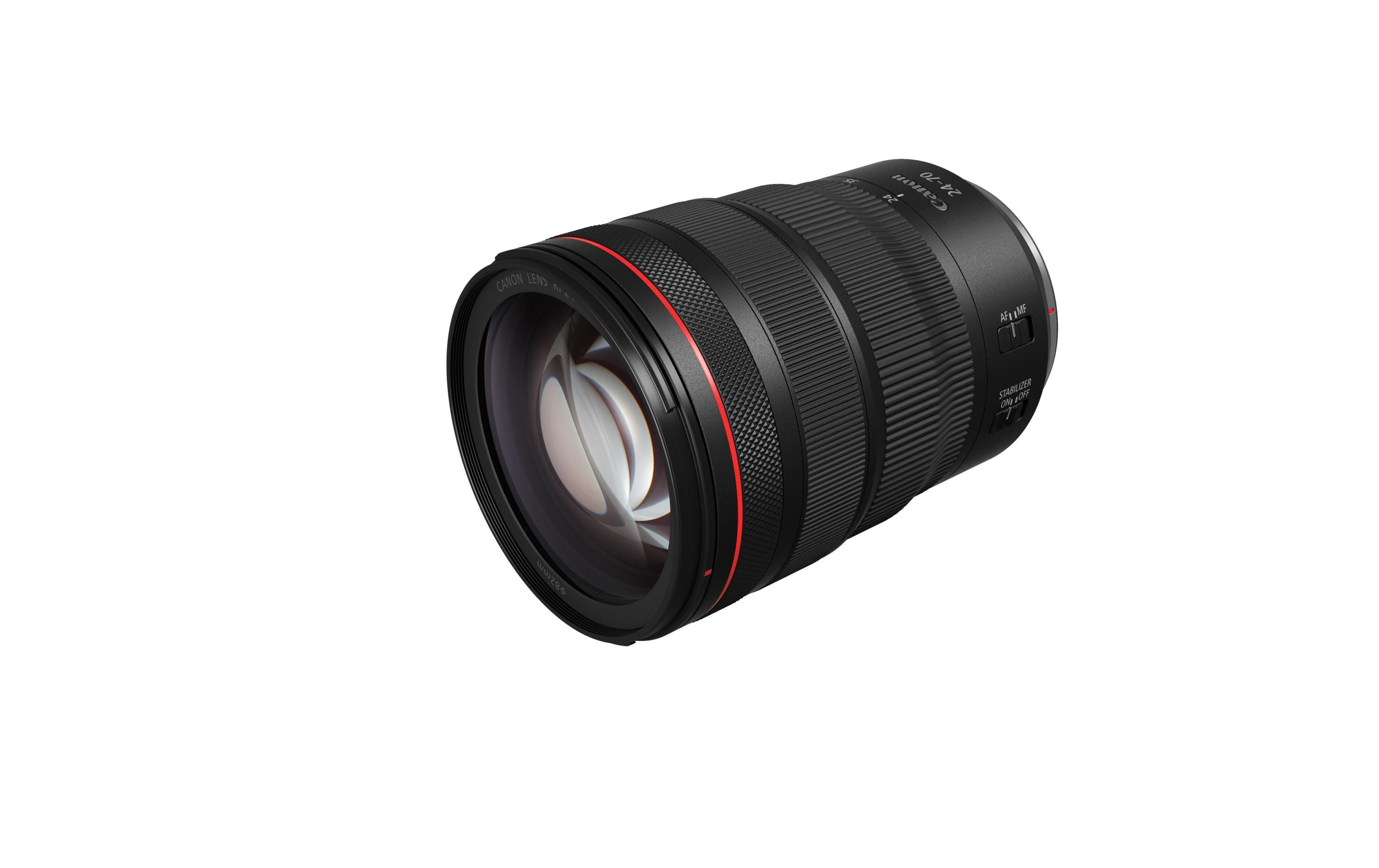 Zoomobjektiv RF 24-70mm F/2.8 IS USM Canon RF<br>Profi-Standardzoom – Lichtstärke und gestochen scharfe Bilder