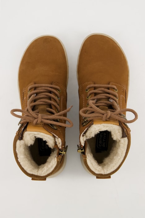 Lederboots, Camel Active, Teddyfutter, Weite G