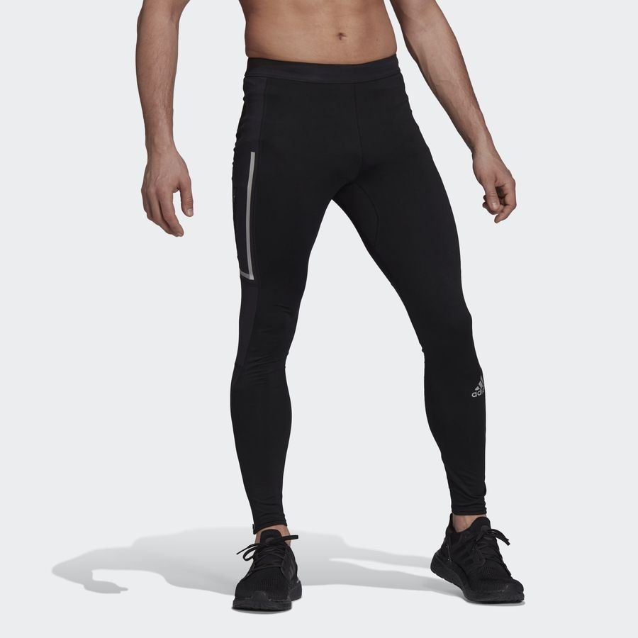 adidas Collant Running Saturday Warm - Noir Femme
