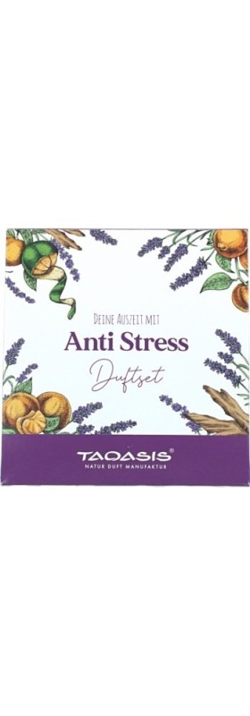 Taoasis Anti Stress Duftset Biologisch Geurset 1 Stuk