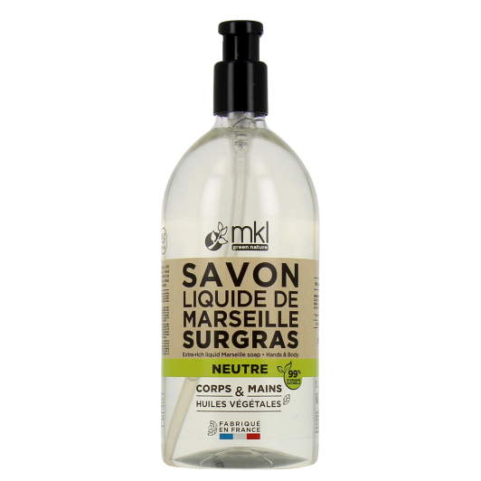 MKL savon liquide de Marseille surgras - Corps et mains