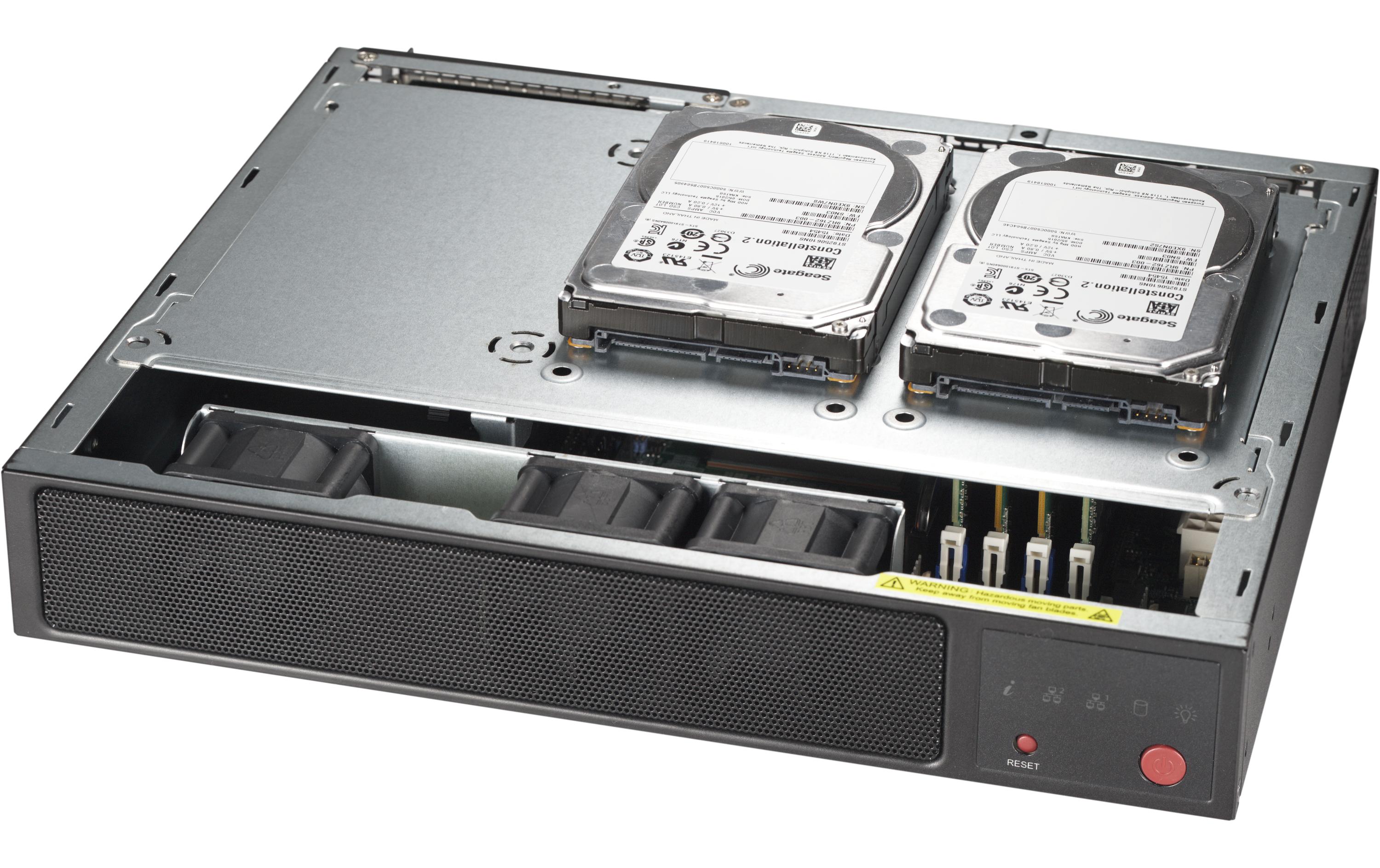 Barebone E301-9D-8CN4<br>Mini-1U Server-Barebone
