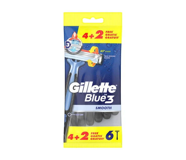 Gillette Blue 3 Einwegrasierer 6 Stück