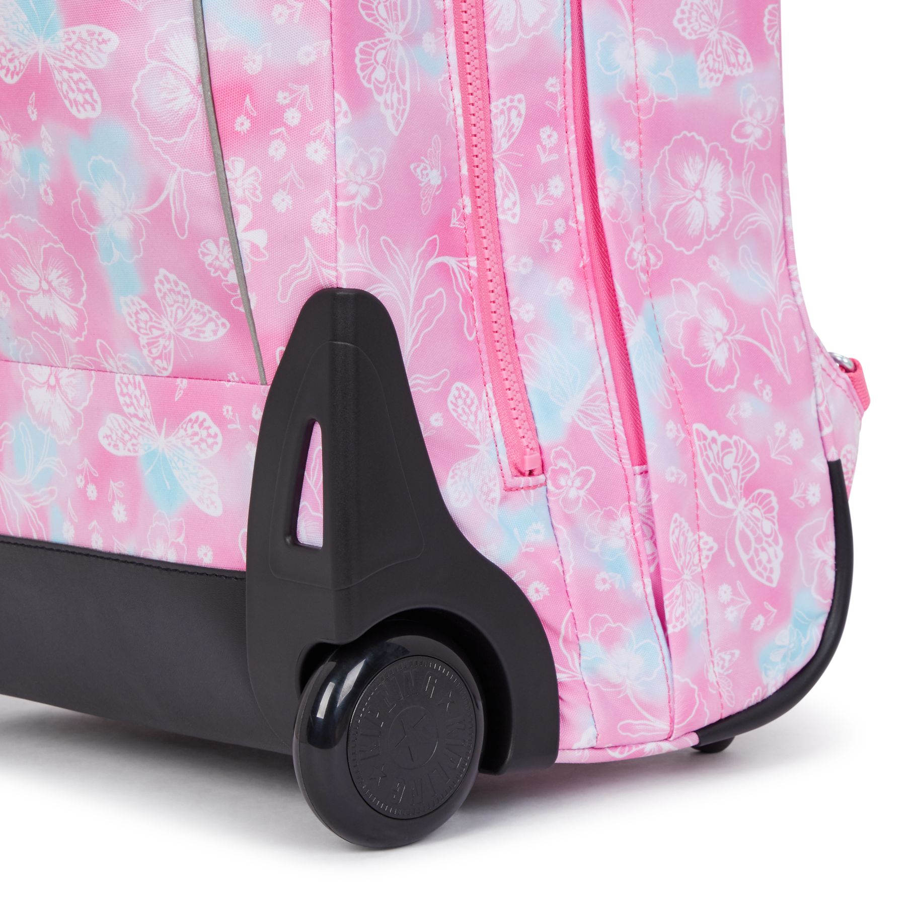 SARI Grand sac à dos à roulettes pour enfants avec compartiment pour ordinateur - Garden Clouds