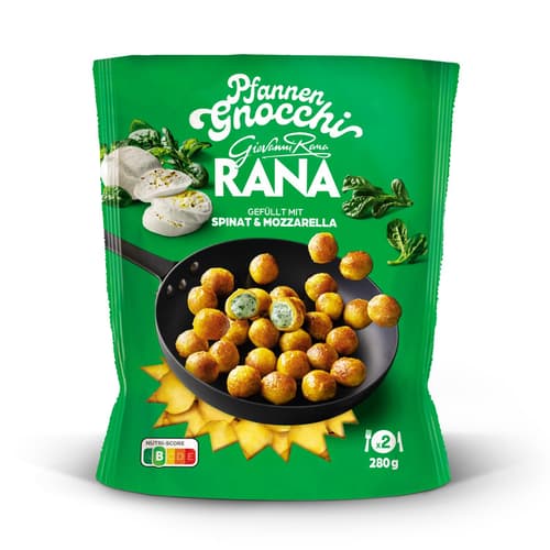 Rana Pfannen Gnocci Spinat & Mozzarella
