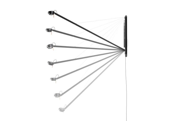 Hay Fifty-Fifty wandlamp LED cream white
