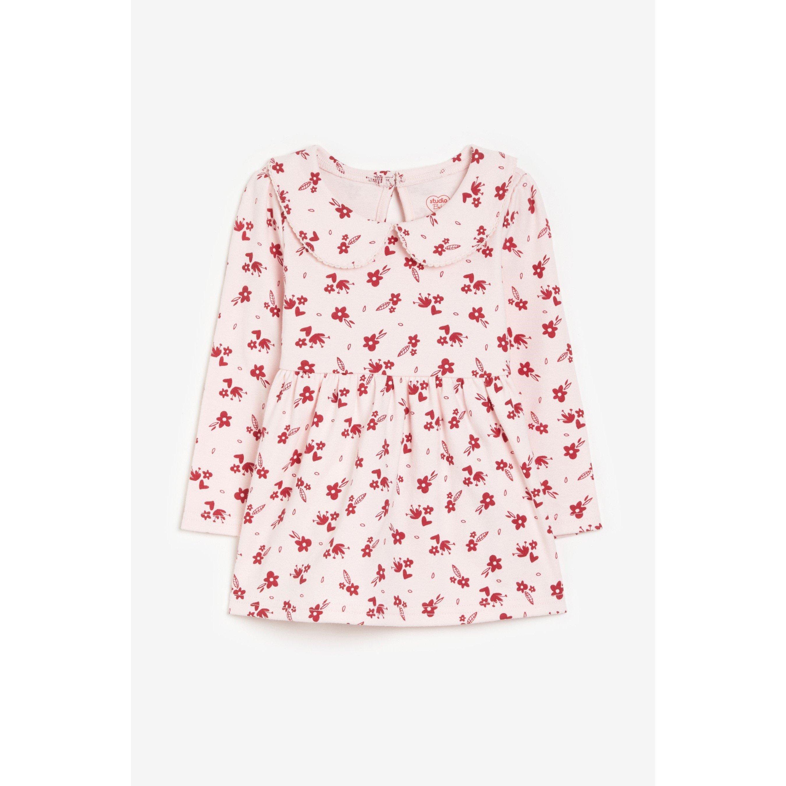 Hello World Baby Girl Floral Peplum Top, Legging and Headband Set