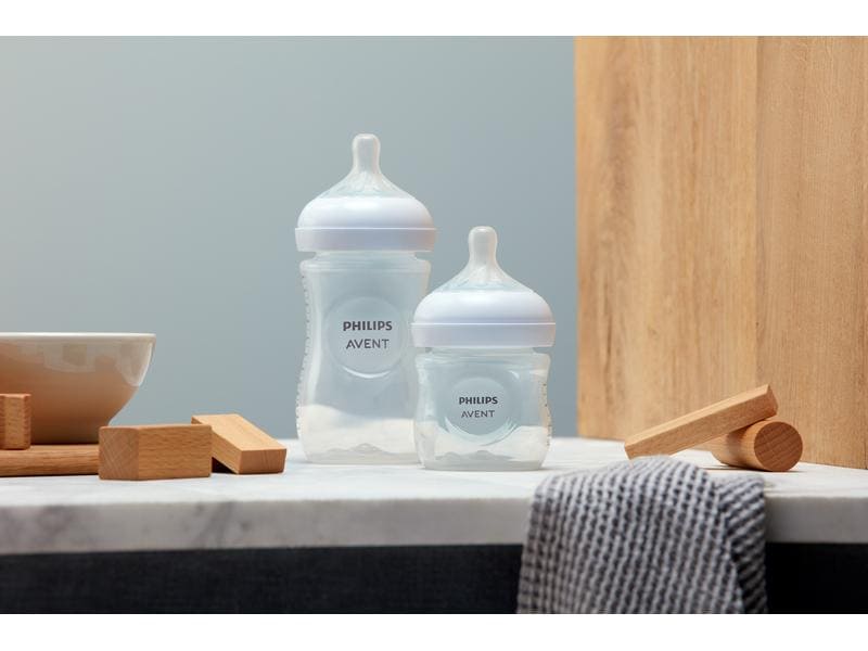 PHILIPS AVENT Flaschenset Natural Response 260 ml Babyflaschen, 3er Set