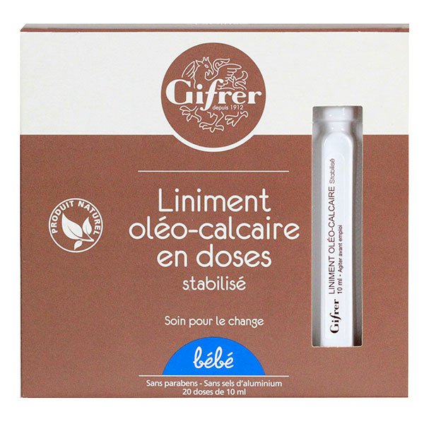 Bébé liniment oléo-calcaire 20x10ml