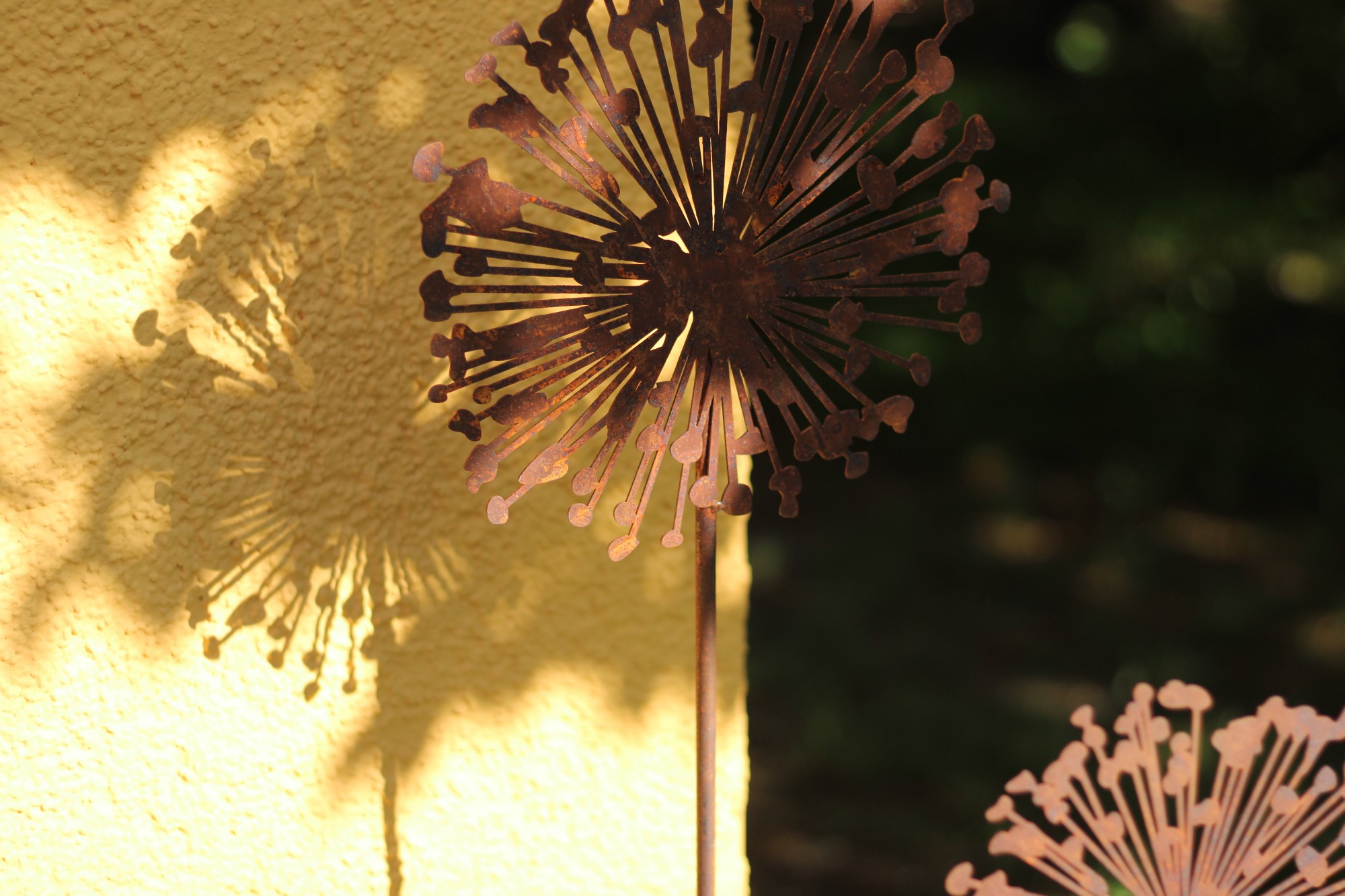 Gartenstecker 'Pusteblume' aus Eisen, H 100 cm, B 25 cm günstig bestellen