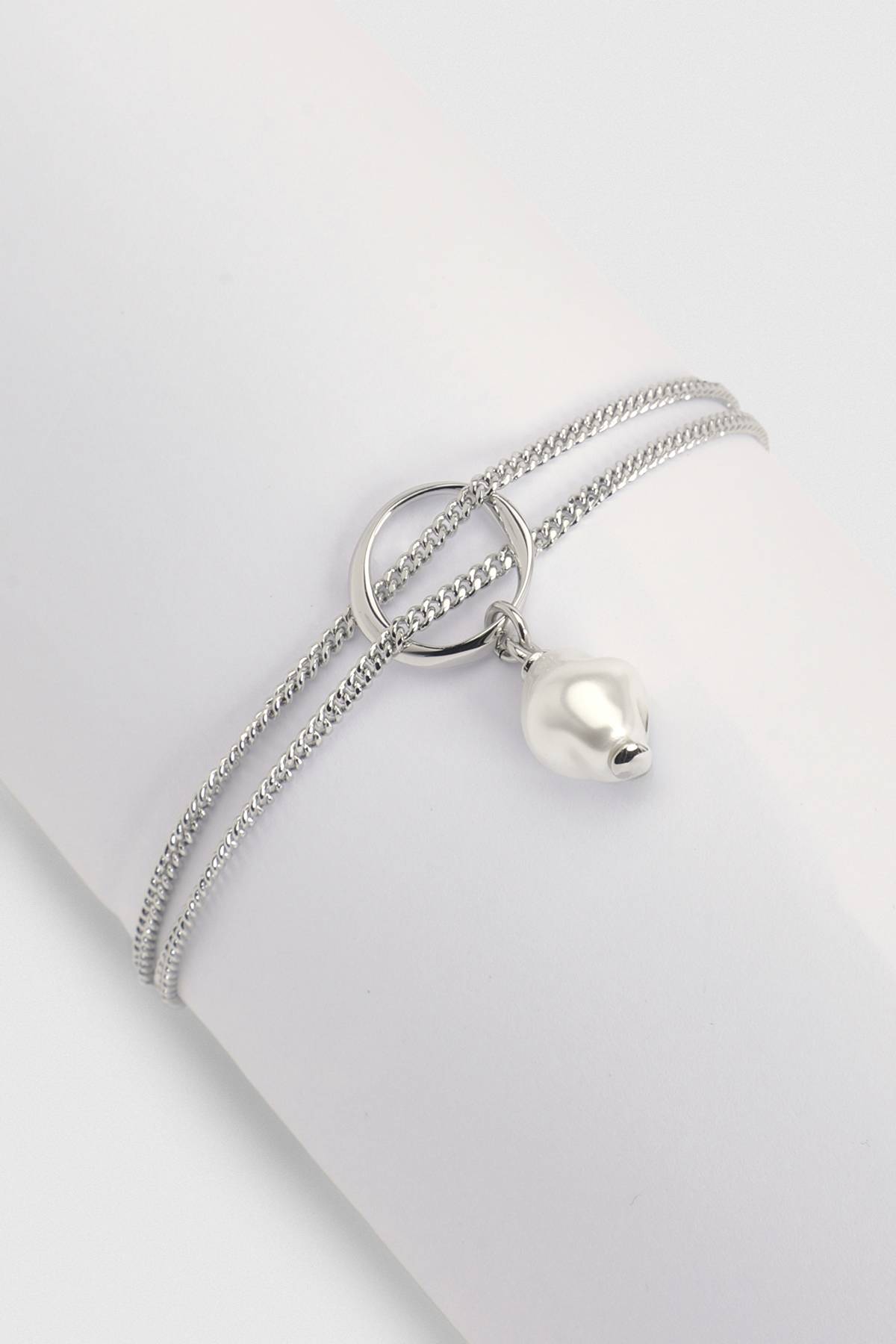 KarenMillen Bracelet de Perles Moderne