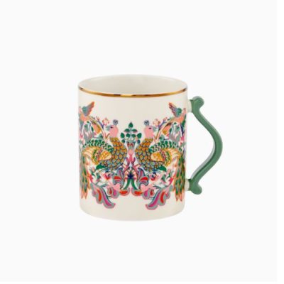 Peacock & Bird China Mug