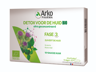 Arkopharma Detox voor de Huid Bio Drinkampullen 10ST