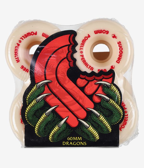 Powell-Peralta Dragon Formula Rat Bones 60 mm 93A 4er Pack Rollen (offwhite)