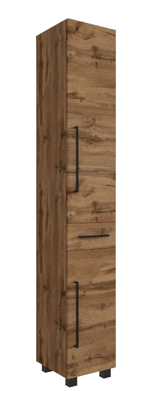 Hochschrank Luzern 30x180x35 cm Wotaneiche NB