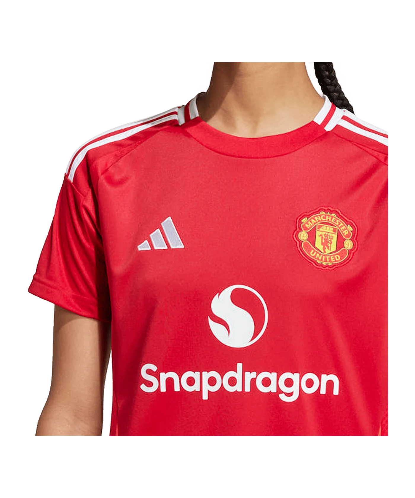 adidas Manchester United Trikot Home 2024/2025 Damen Rot