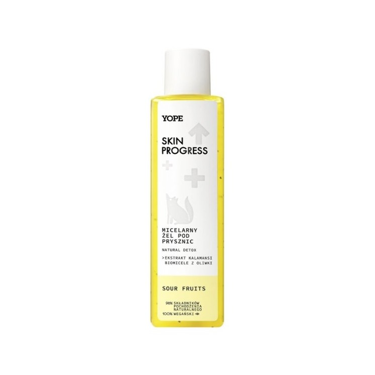 YOPE Skin Progress Micellar Natural Detox Duschgel 200 ml