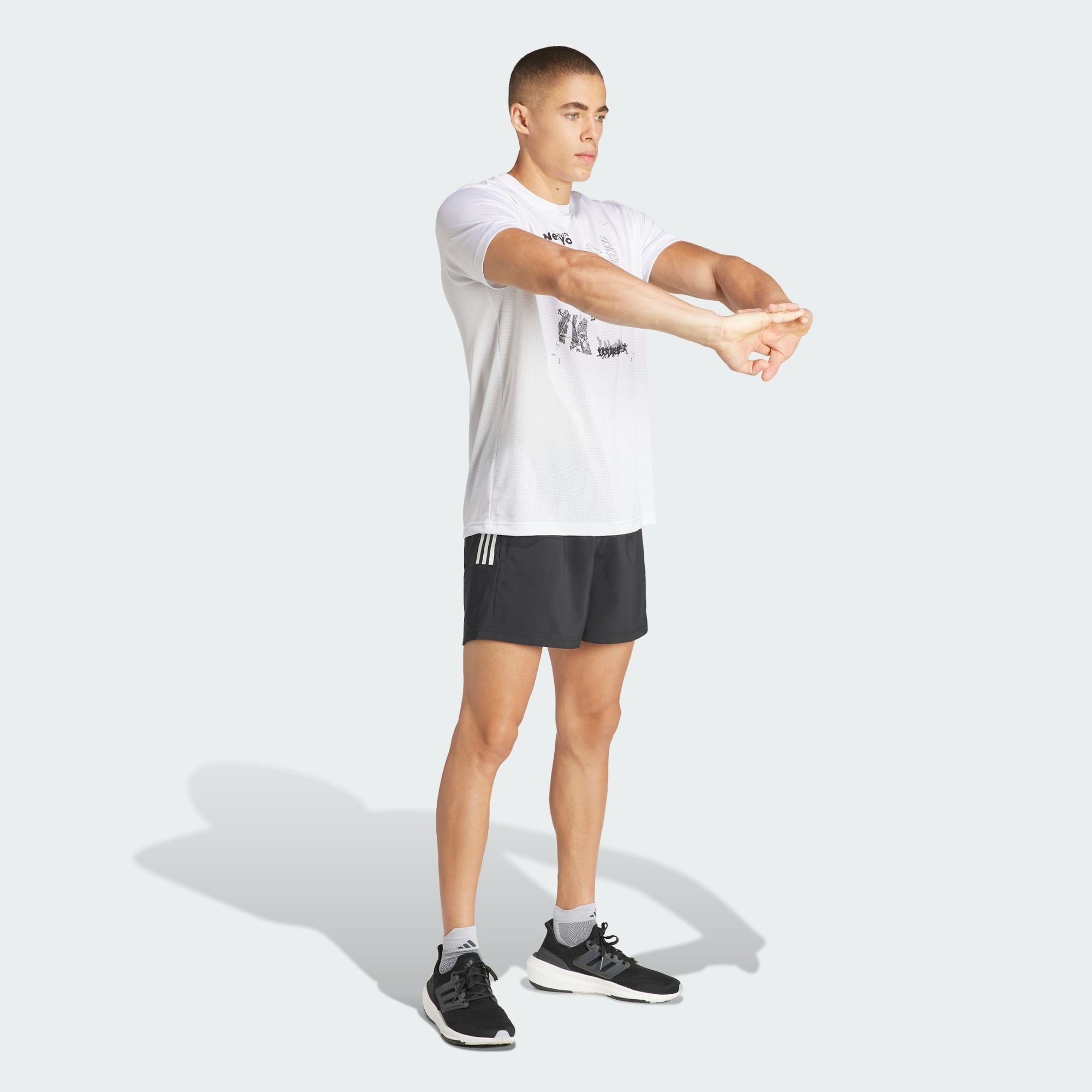 Own The Run Shorts Herre Black