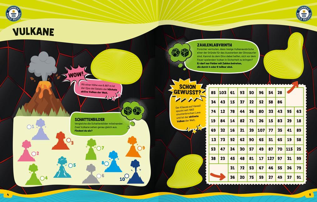 Guinness World Records Stickern und Rätseln: Planet Erde