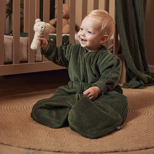 Jollein knijprammelaar teddy bear - biscuit