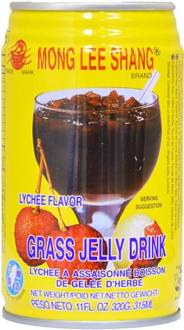 Mong Lee Shang Grassgelei Drank Lycheesmaak 315ml
