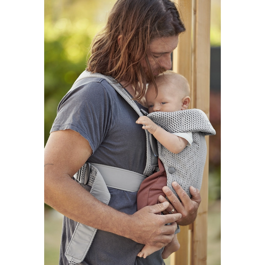 BABYBJÖRN Babytrage Mini Grau 3D Mesh