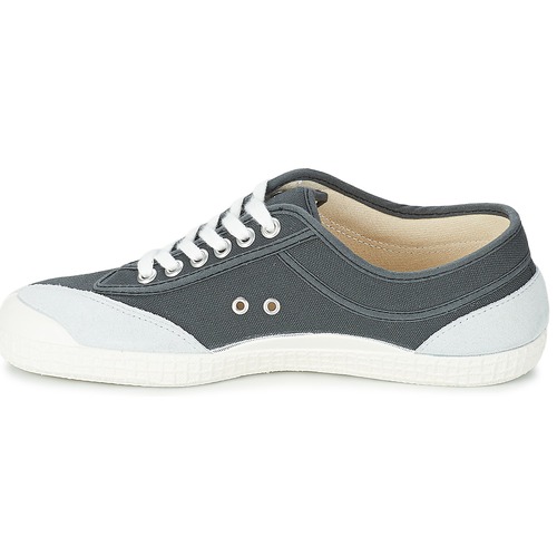 Kawasaki - RETRO CORE - Gris / Rouge / Blanc rayé