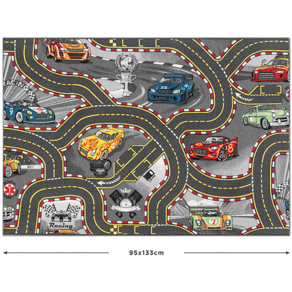 Køb Rebel Roads Tales Of Speed Gulvtæppe - 95 X 133 Cm
