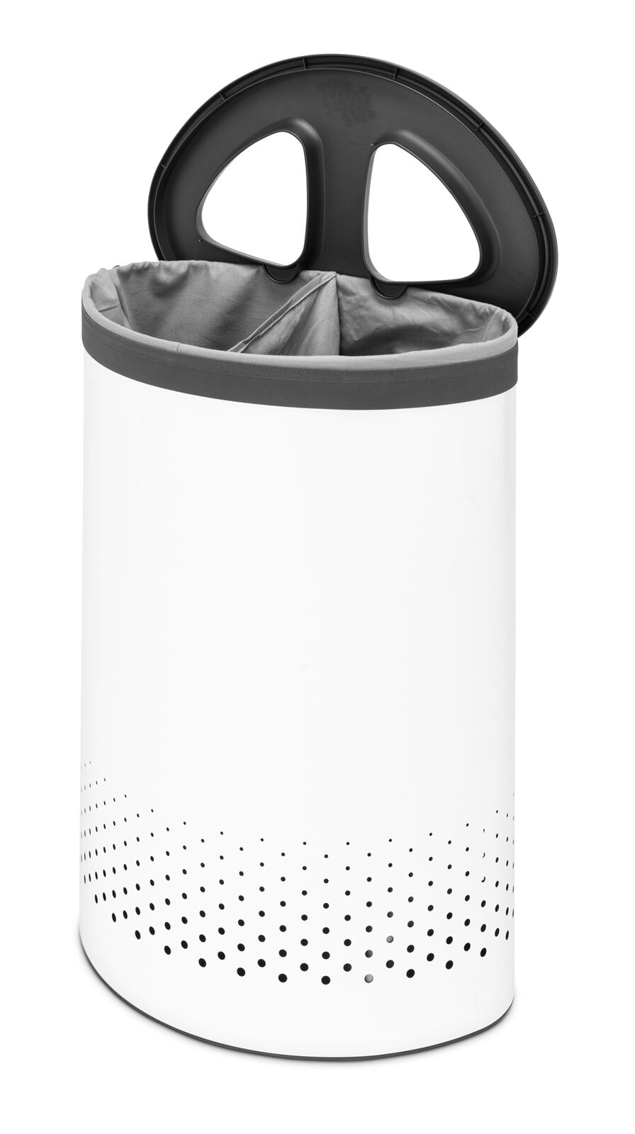 brabantia Wäschekorb SELECTOR 55 Liter weiß