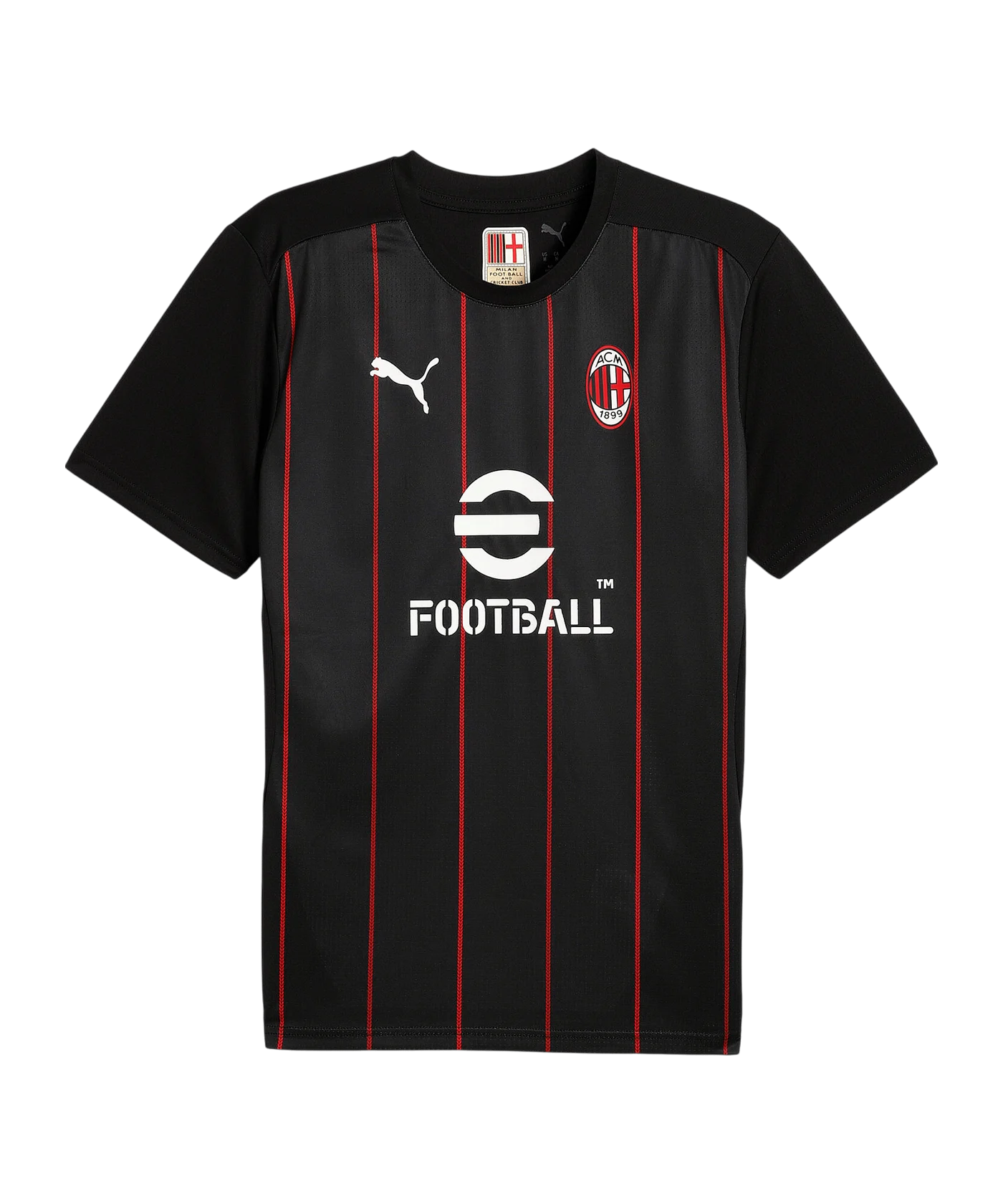 PUMA AC Mailand Prematch Trikot 2024/2025 Schwarz F07